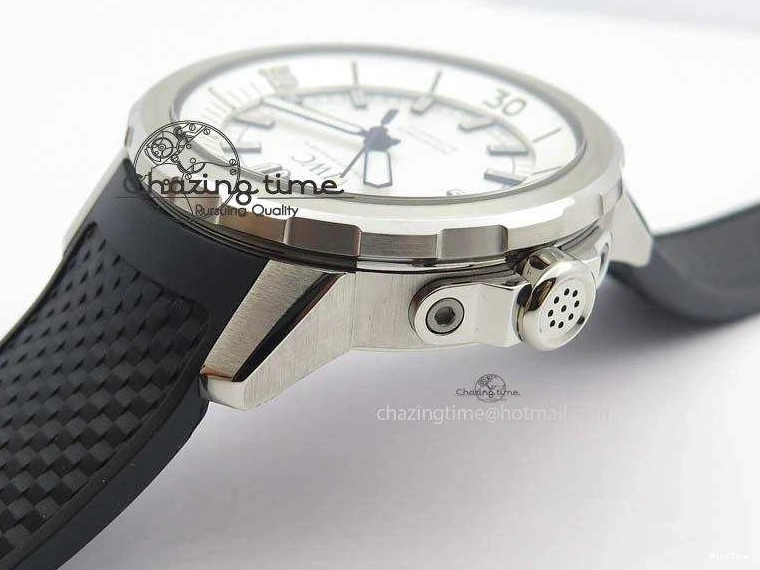 MIROTIME 0501 TechFriendly Aquatimer Automatic SS IW329003 V6F 1:1 Best Edition On Black Rubber Strap MIYOTA 7271